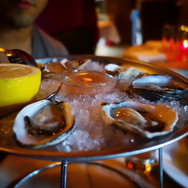 The Spotted Pig – Oysters with Mignonette