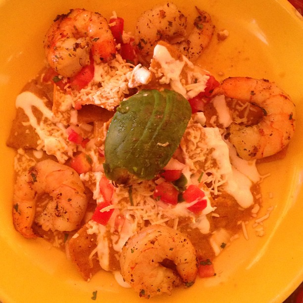El Centro - Shrimp Chilaquiles