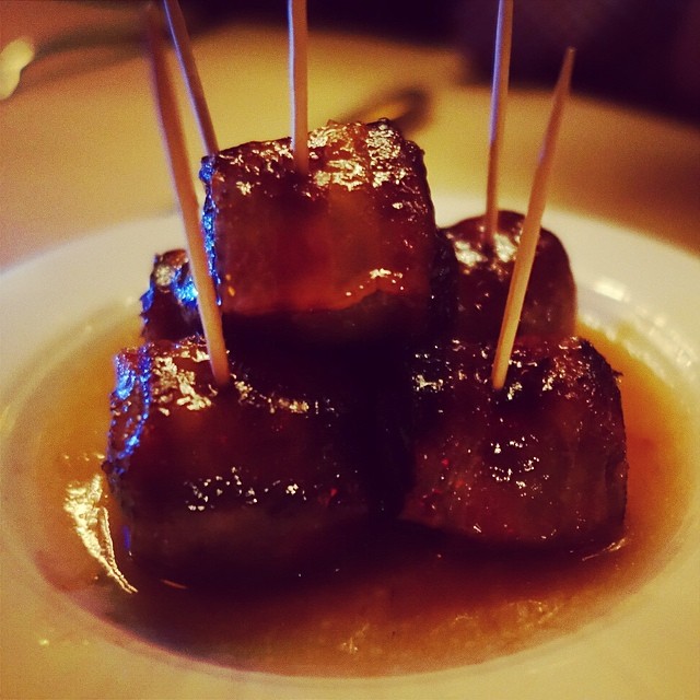 The Spotted Pig – Devils on Horseback, aka bacon wrapped dates