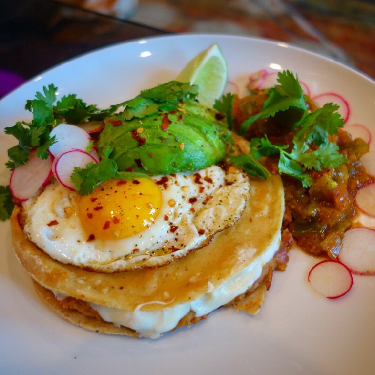 Blue Apron - Huevos Rancheros with Salsa Verde, Radishes & Avocado