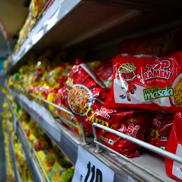 I was very happy to find indian ramen to bring home.  I actually had my first one last night and  it was tasty. Not soupy, more like gravy and noodles.  Top Ramen FTW.