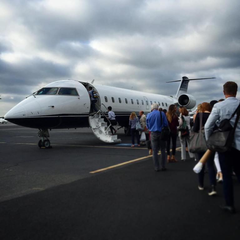 Victoria's Secret/ L Brands private shuttle to Ohio