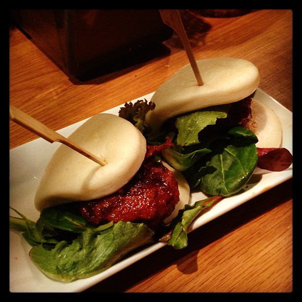 Totto Ramen - Midtown 52nd Street NYC  - Teriyaki chicken buns (one of my first IG pics haha)