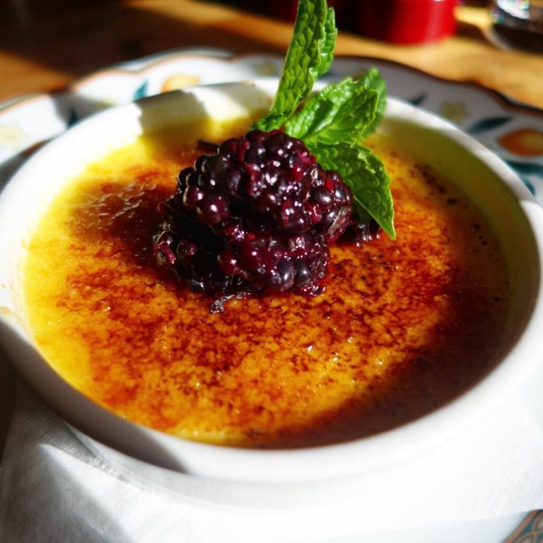 Mish Mish Cafe - Montclair - Saffron crème brûlée