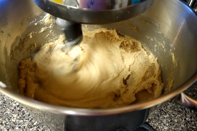 Sea Salted Tahini Chocolate Chip Cookie - The dough, yo