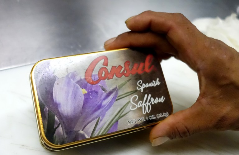 This saffron has the most amazing scent.