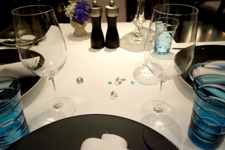 Joël Robuchon – by Joël Robuchon, Las Vegas – Pretty table setting.