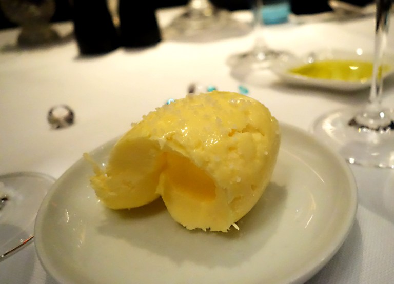 Joël Robuchon – by Joël Robuchon, Las Vegas – Close-up of the butter and salt.